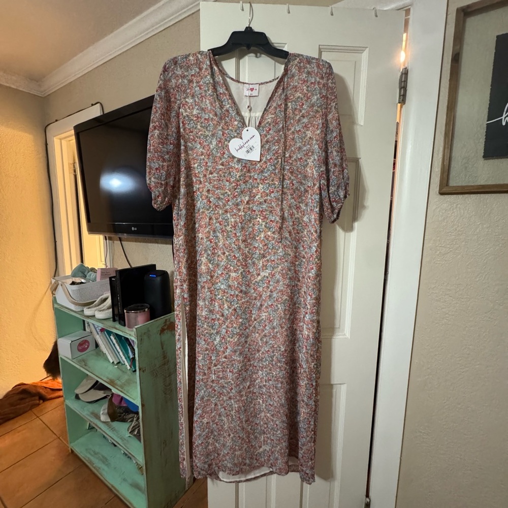 Buddy Love Multicolor Floral Maxi Dress